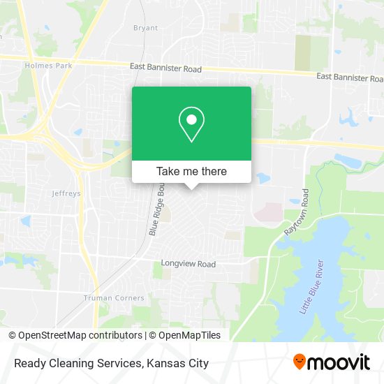 Ready Cleaning Services map