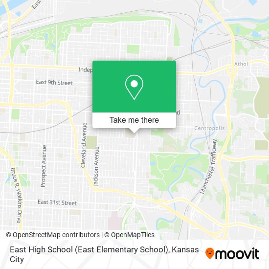 East High School (East Elementary School) map