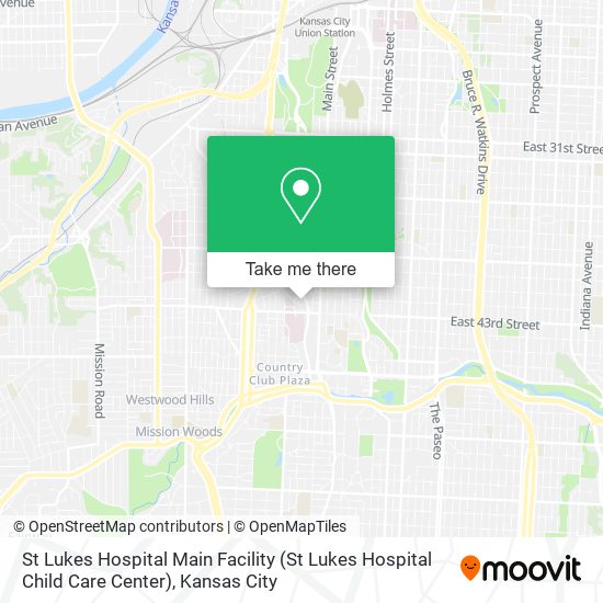 St Lukes Hospital Main Facility (St Lukes Hospital Child Care Center) map