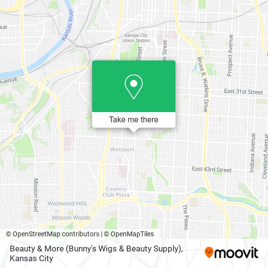 Beauty & More (Bunny's Wigs & Beauty Supply) map