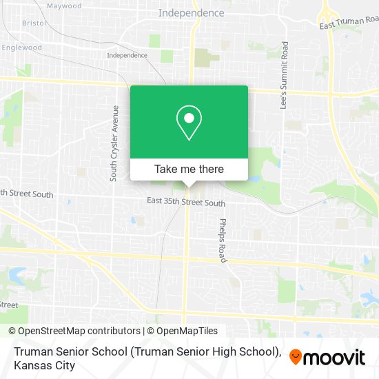 Truman Senior School map