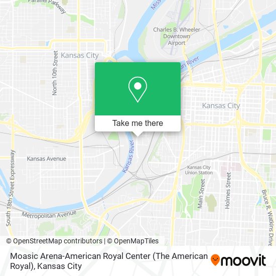 Moasic Arena-American Royal Center (The American Royal) map