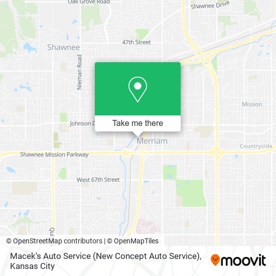 Mapa de Macek's Auto Service (New Concept Auto Service)