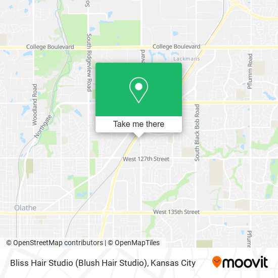 Bliss Hair Studio (Blush Hair Studio) map