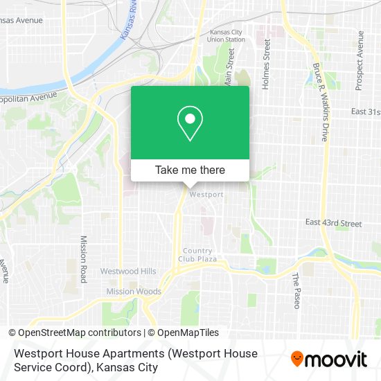 Mapa de Westport House Apartments (Westport House Service Coord)