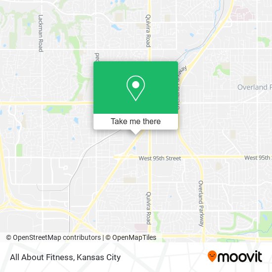 All About Fitness map