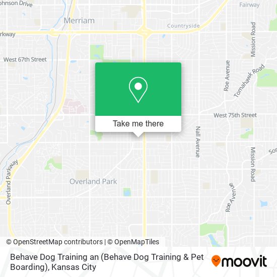 Behave Dog Training an (Behave Dog Training & Pet Boarding) map