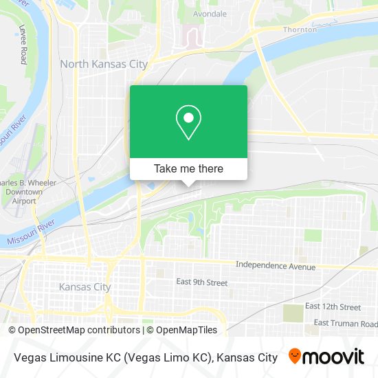 Mapa de Vegas Limousine KC (Vegas Limo KC)