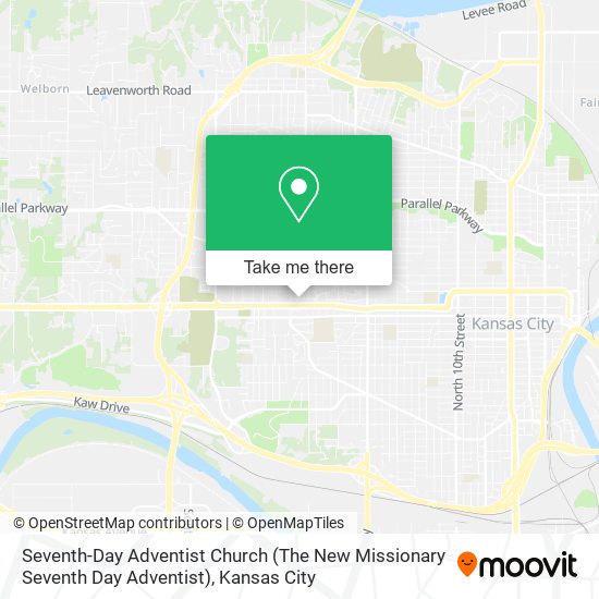 Seventh-Day Adventist Church (The New Missionary Seventh Day Adventist) map