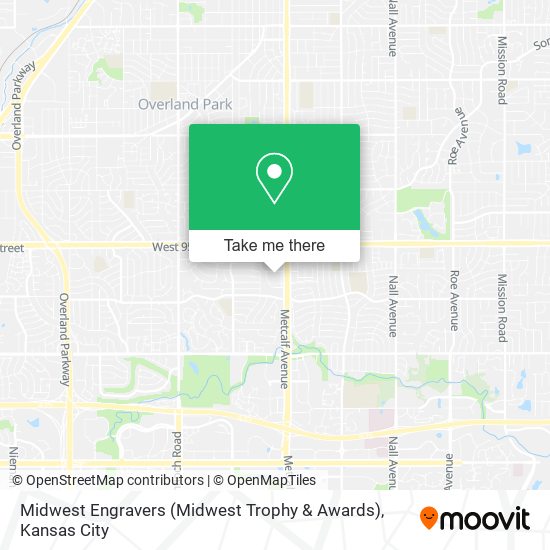 Midwest Engravers (Midwest Trophy & Awards) map