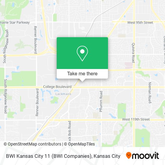 BWI Kansas City 11 (BWI Companies) map
