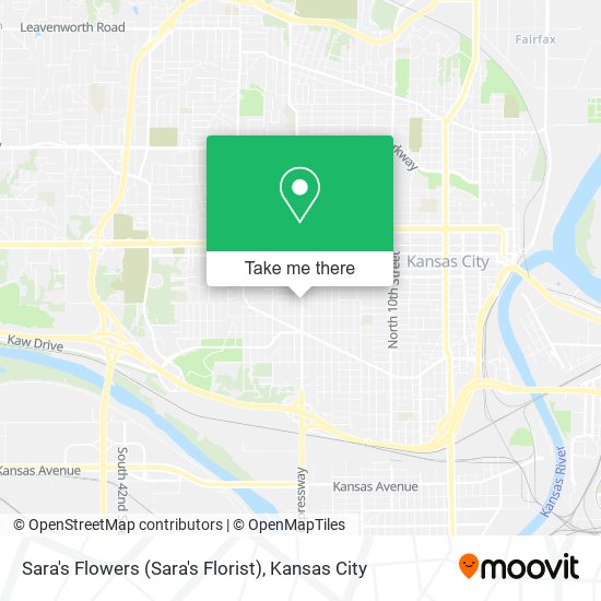 Sara's Flowers (Sara's Florist) map