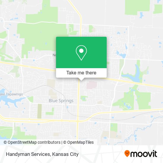 Mapa de Handyman Services