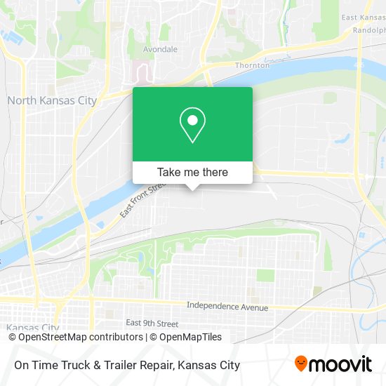 Mapa de On Time Truck & Trailer Repair