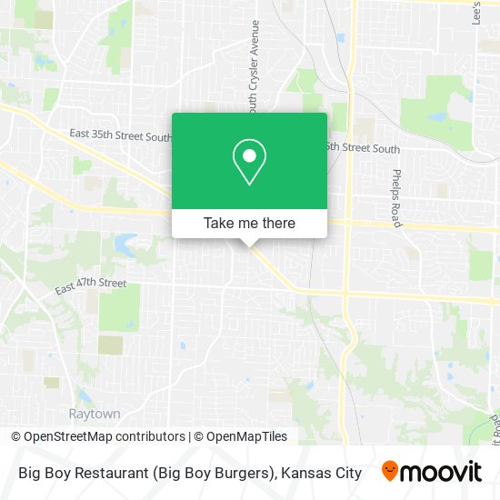 Mapa de Big Boy Restaurant (Big Boy Burgers)