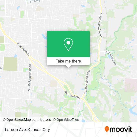 Mapa de Larson Ave