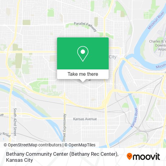 Mapa de Bethany Community Center (Bethany Rec Center)