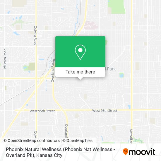 Phoenix Natural Wellness (Phoenix Nat Wellness - Overland Pk) map