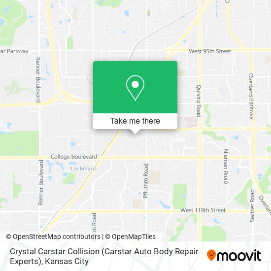 Mapa de Crystal Carstar Collision (Carstar Auto Body Repair Experts)