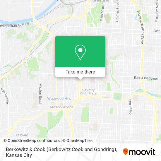 Berkowitz & Cook (Berkowitz Cook and Gondring) map