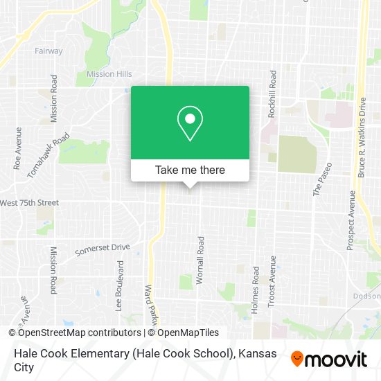 Hale Cook Elementary (Hale Cook School) map
