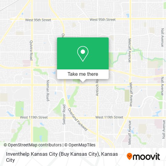 Mapa de Inventhelp Kansas City (Buy Kansas City)