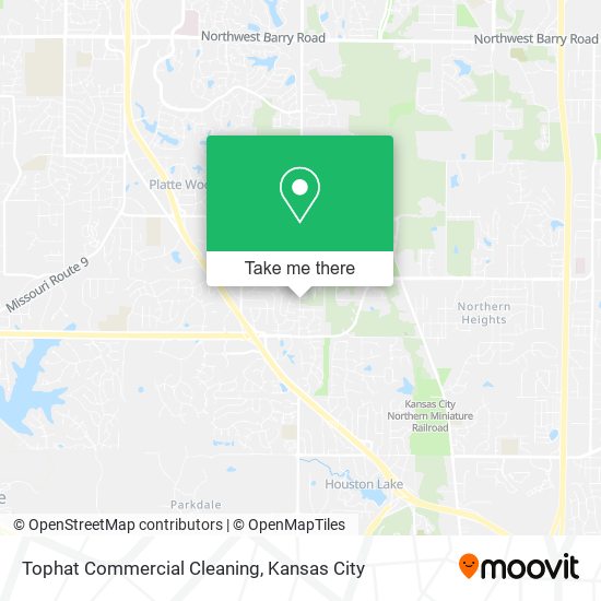 Mapa de Tophat Commercial Cleaning