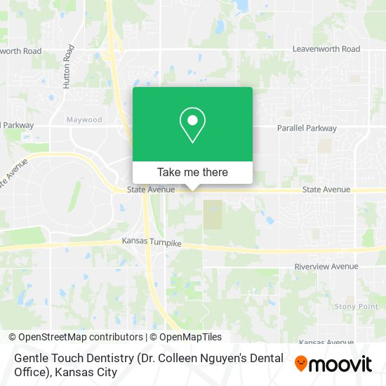 Gentle Touch Dentistry (Dr. Colleen Nguyen's Dental Office) map