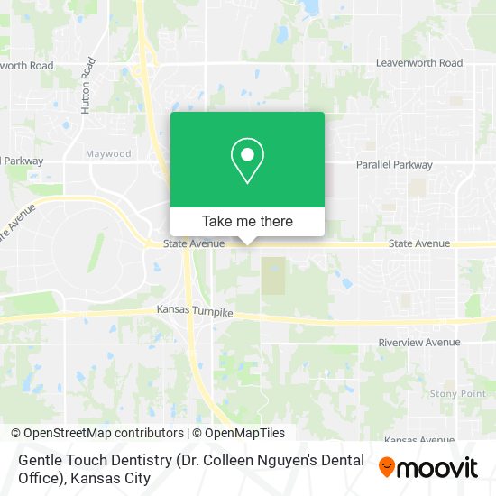 Mapa de Gentle Touch Dentistry (Dr. Colleen Nguyen's Dental Office)