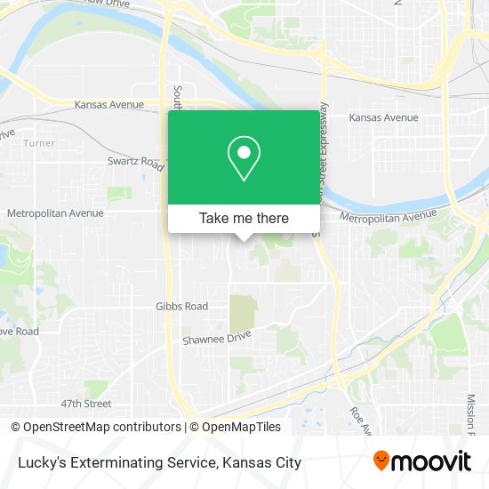 Mapa de Lucky's Exterminating Service