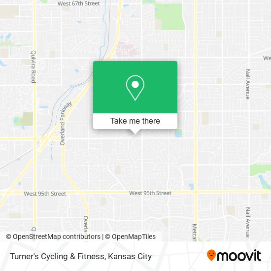 Mapa de Turner's Cycling & Fitness