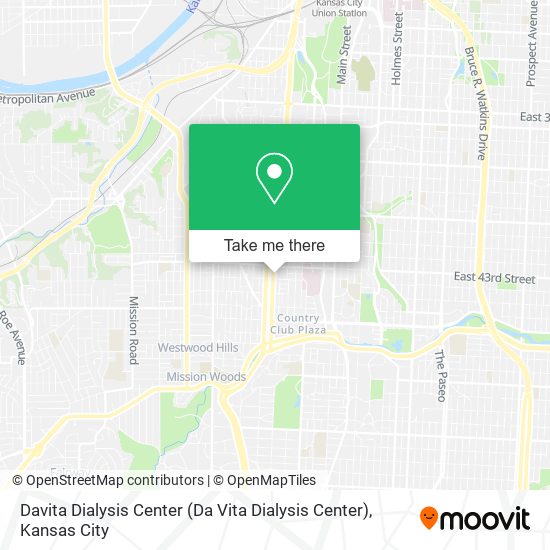Mapa de Davita Dialysis Center (Da Vita Dialysis Center)