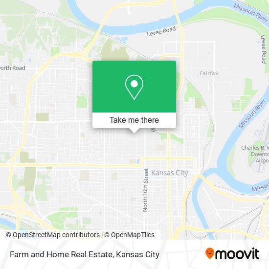 Farm and Home Real Estate map