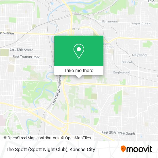 The Spott (Spott Night Club) map