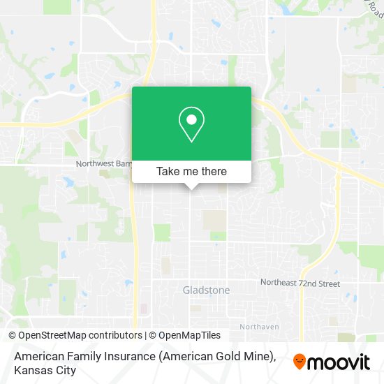 American Family Insurance (American Gold Mine) map