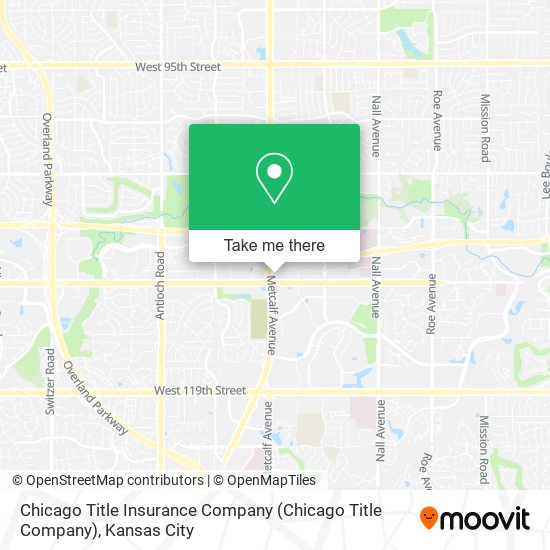 Mapa de Chicago Title Insurance Company