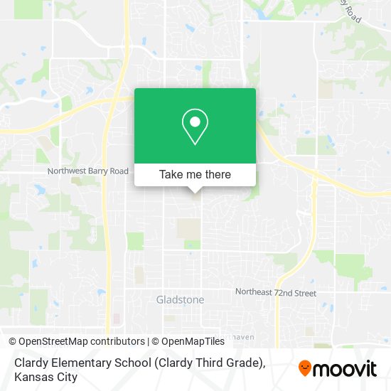 Clardy Elementary School (Clardy Third Grade) map