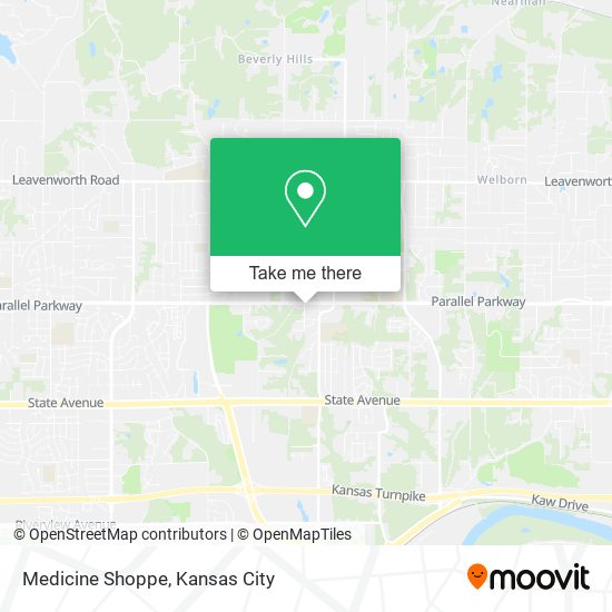 Medicine Shoppe map