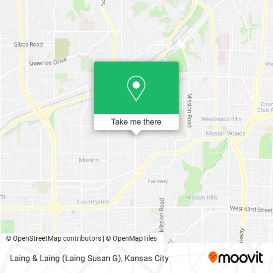 Laing & Laing (Laing Susan G) map