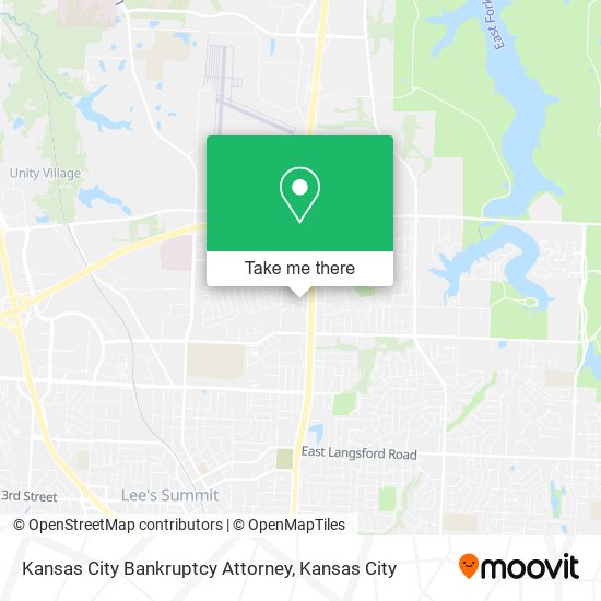 Mapa de Kansas City Bankruptcy Attorney