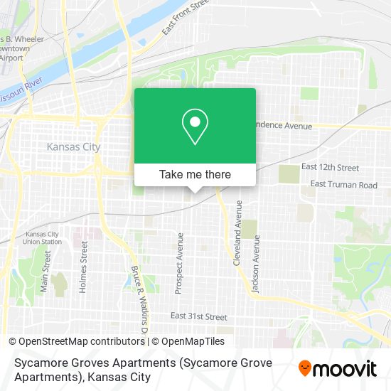 Mapa de Sycamore Groves Apartments (Sycamore Grove Apartments)