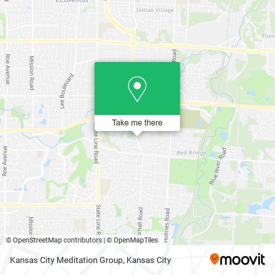 Mapa de Kansas City Meditation Group