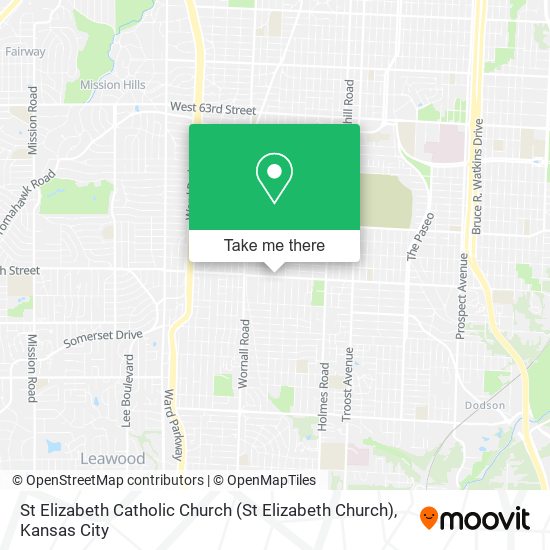 Mapa de St Elizabeth Catholic Church