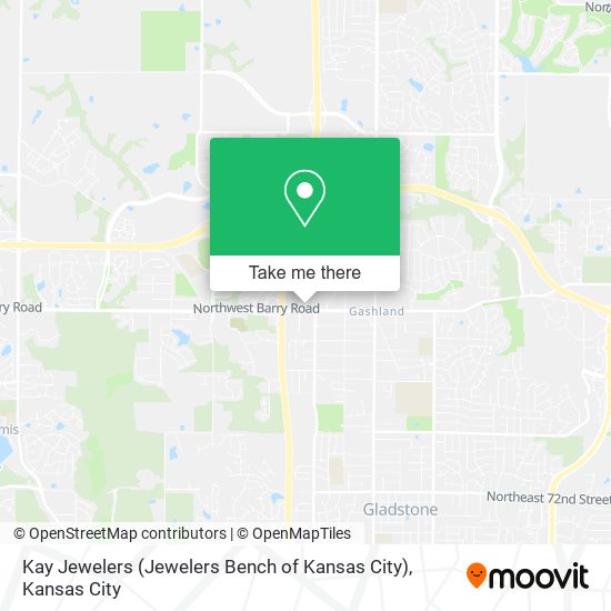 Mapa de Kay Jewelers (Jewelers Bench of Kansas City)