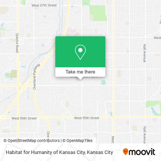 Habitat for Humanity of Kansas City map