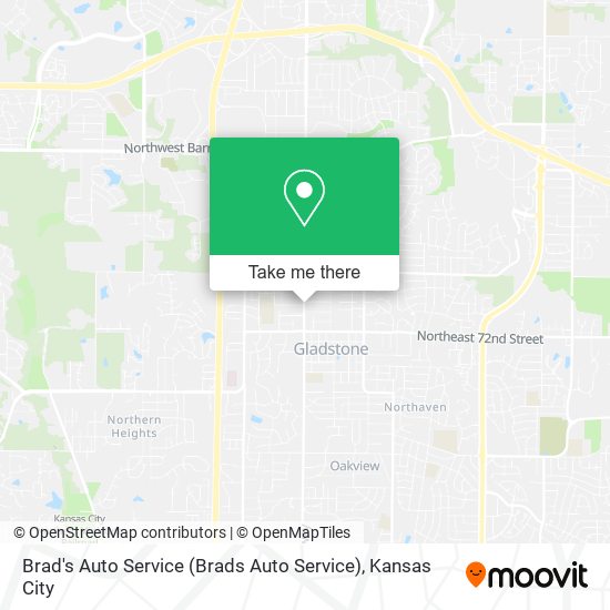 Mapa de Brad's Auto Service (Brads Auto Service)
