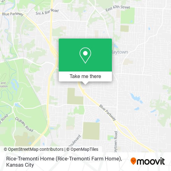 Rice-Tremonti Home map