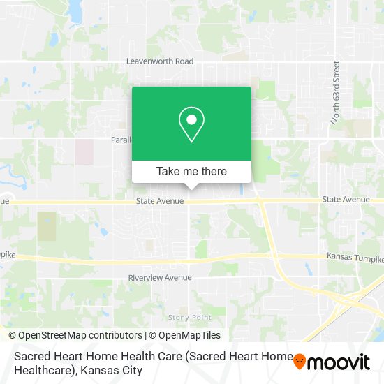 Mapa de Sacred Heart Home Health Care (Sacred Heart Home Healthcare)