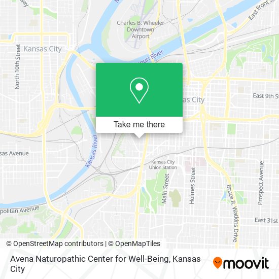 Avena Naturopathic Center for Well-Being map