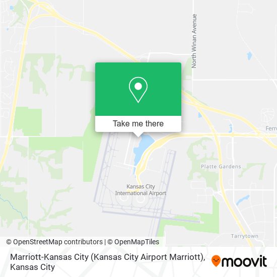 Mapa de Marriott-Kansas City